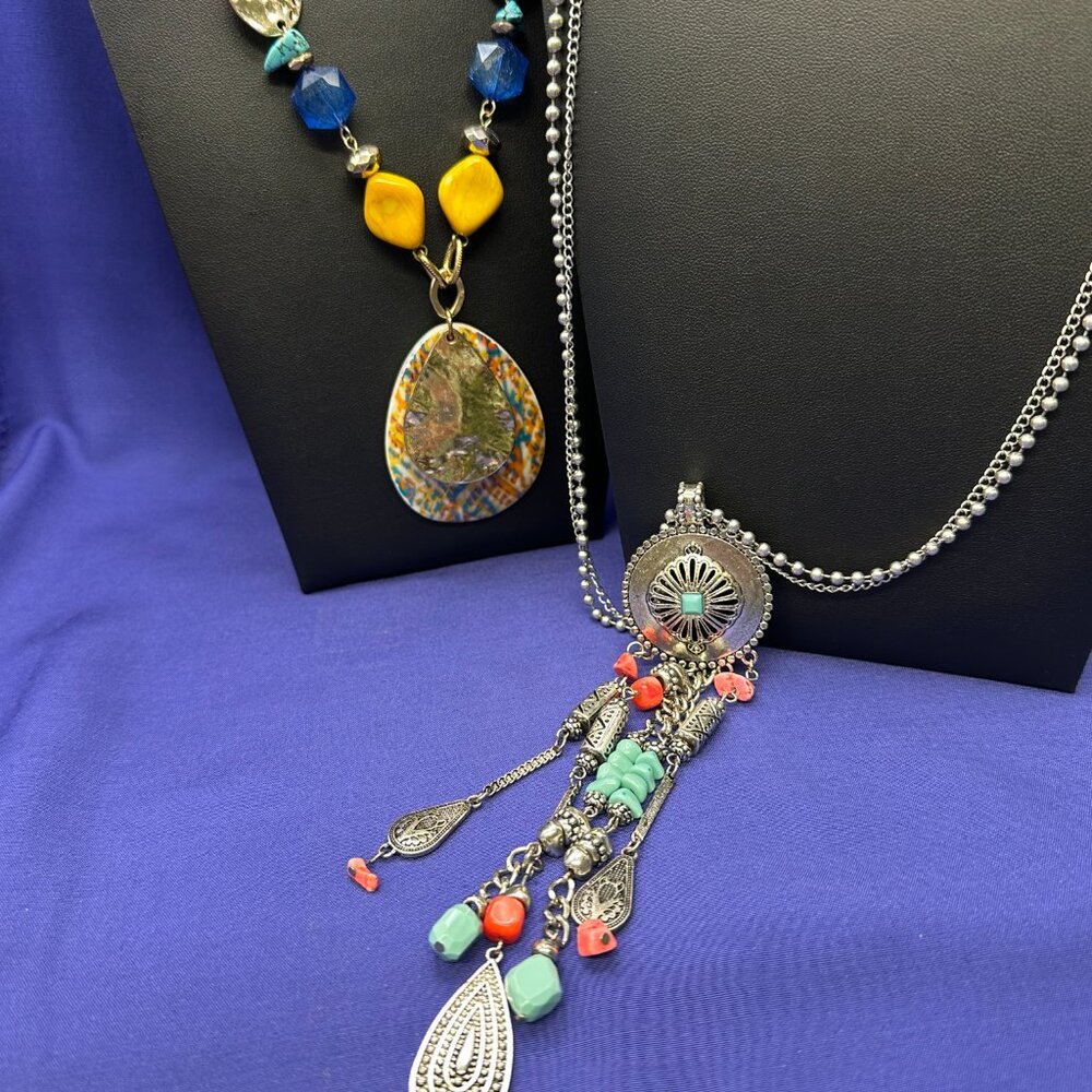 Set:  2 Ruby Rd. Colorful Necklaces - Picture 9 of 15